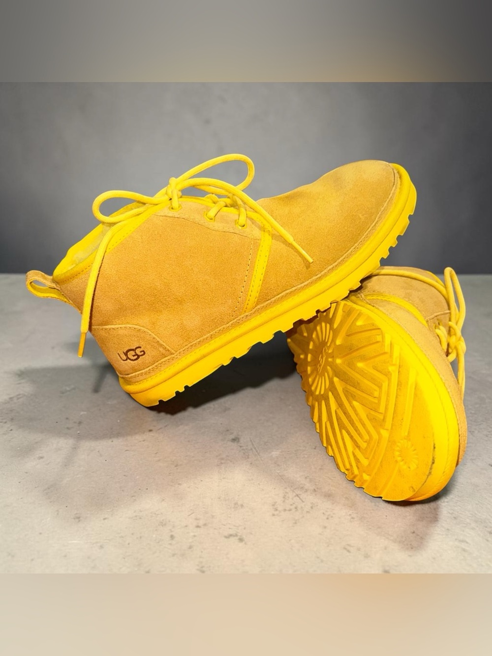 UGG Women’s Canary Neumel Chukka Suede Lace-Up Boots